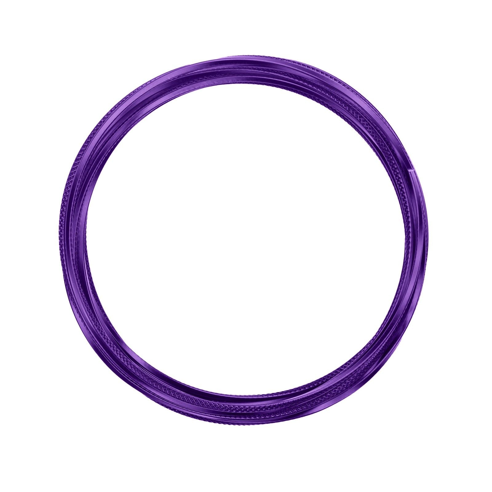 Vaessen creative • fil d'aluminium triangle gaufré 2,8mmx5m lilas