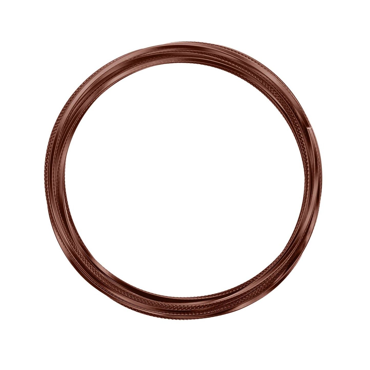 Vaessen creative • fil d'aluminium triangle gaufré 2.8mmx5m chocolat