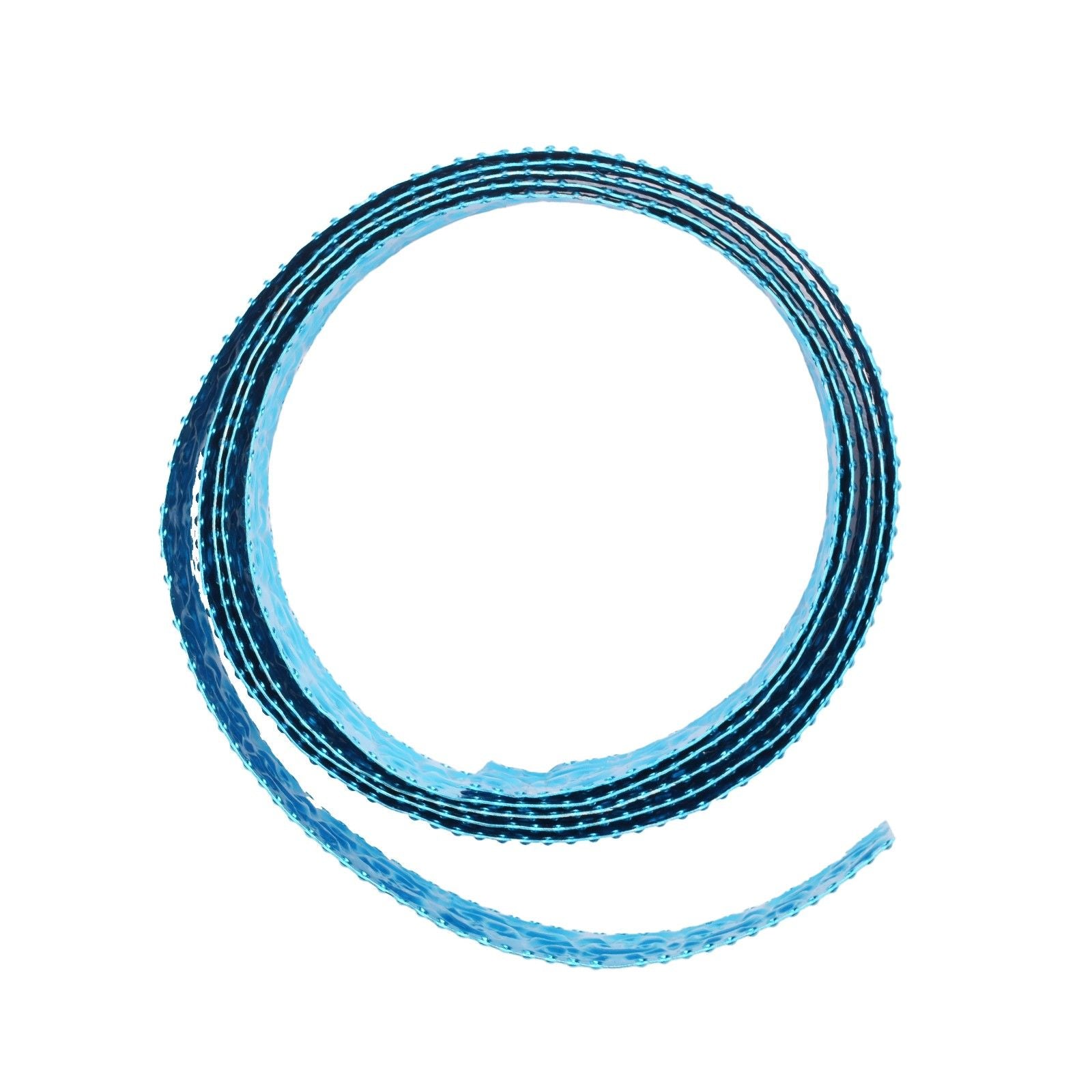 Vaessen creative • fil d'aluminium triangle gaufré 2,8mmx5m turquoise