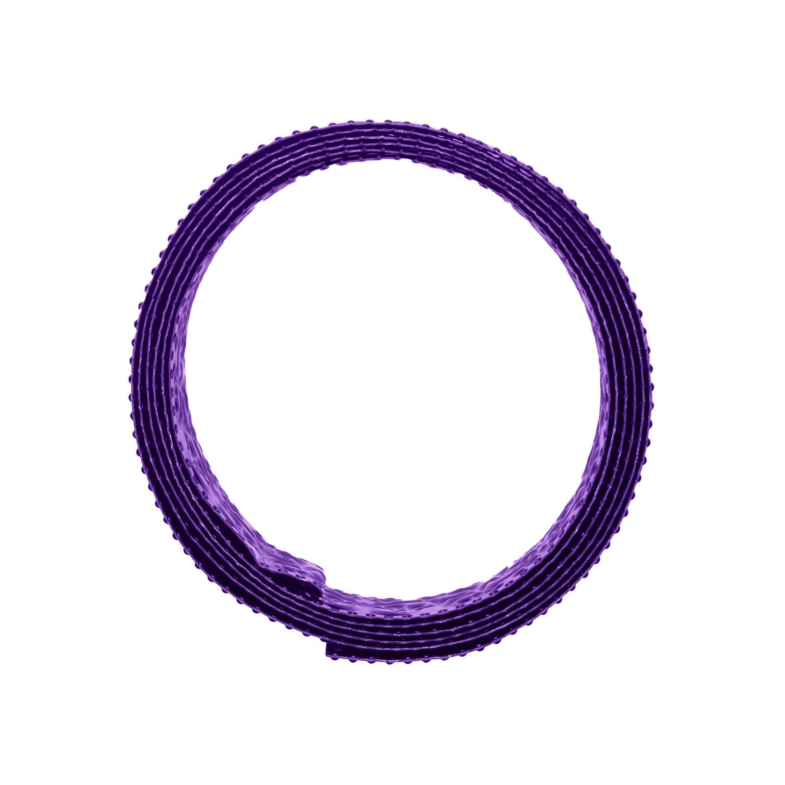 Vaessen creative • fil d'aluminium triangle gaufré 2,8mmx5m lilas
