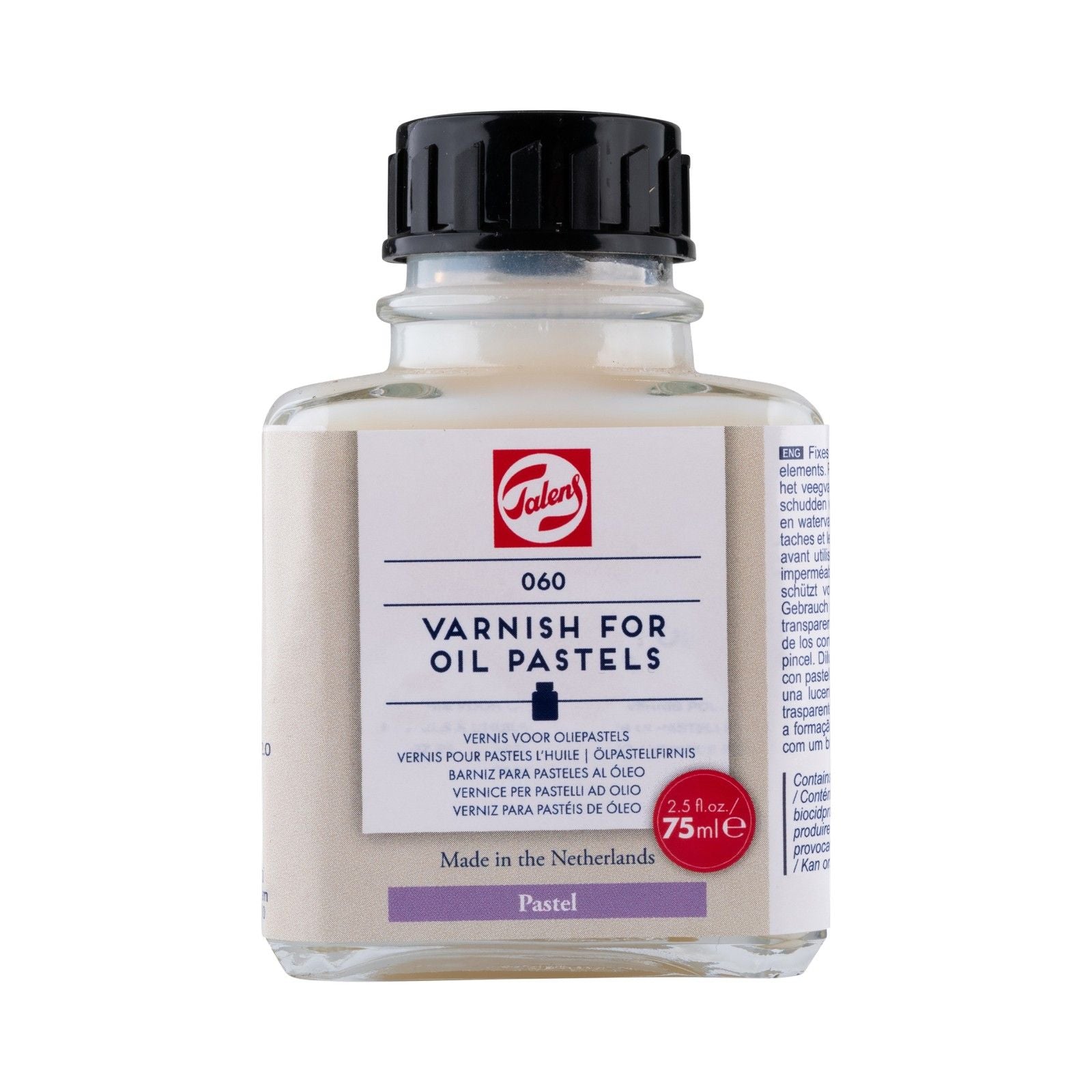 Talens • vernis pour pastels à l'huile 060 flacon 75ml