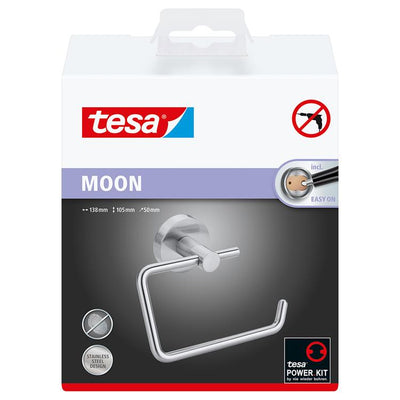 Tesa 1061425 - rouleau de toilette lune avec couvercle | 1 pièce