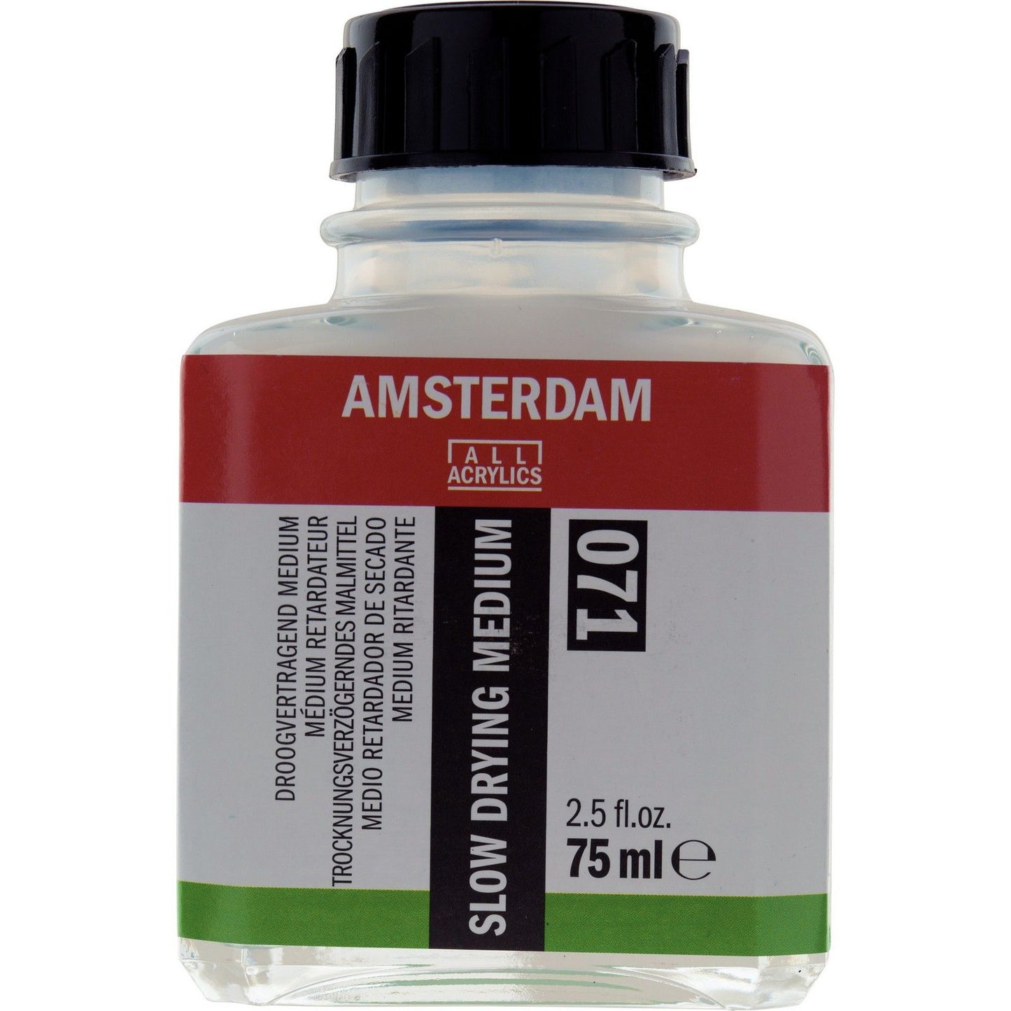 Amsterdam toutes acryliques amsterdam • médium retardateur de séchage 071 flacon 75 ml