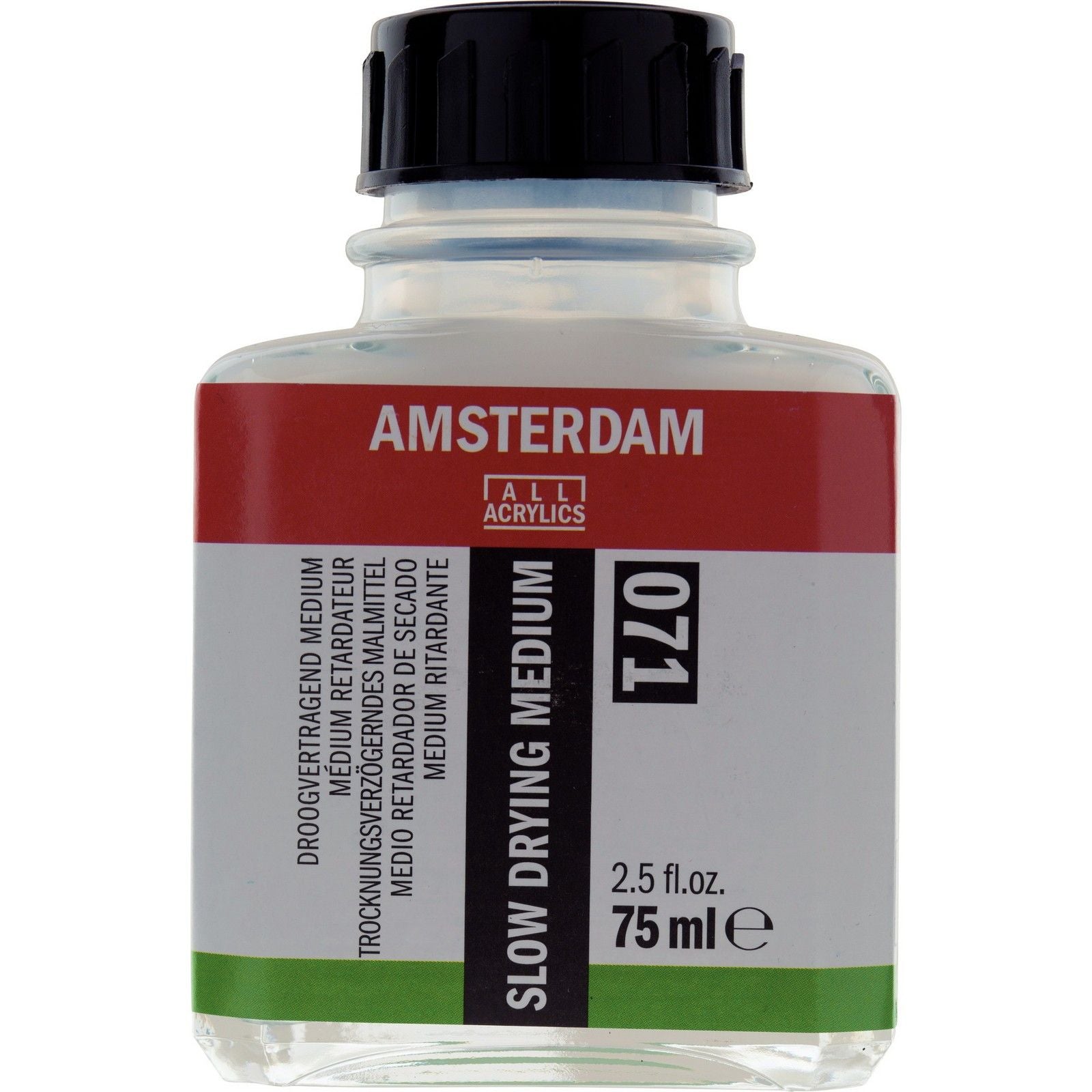 Amsterdam toutes acryliques amsterdam • médium retardateur de séchage 071 flacon 75 ml
