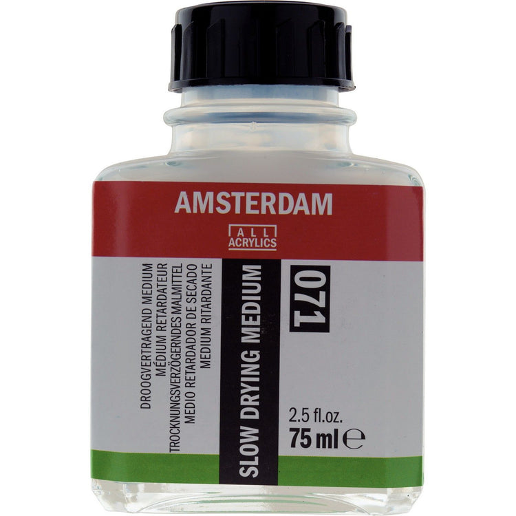 Amsterdam toutes acryliques amsterdam • médium retardateur de séchage 071 flacon 75 ml