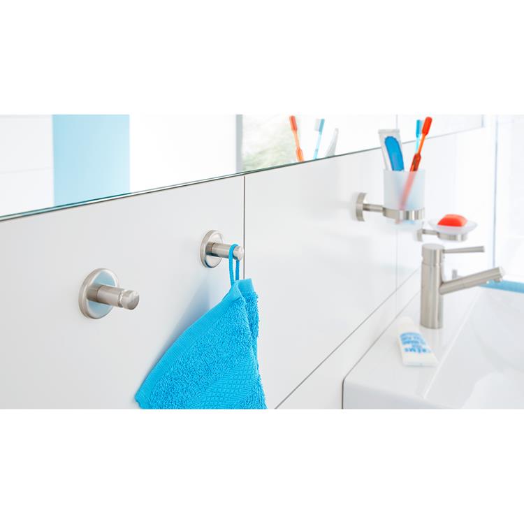 Tesa 1061428 - crochet porte-serviettes lune | 1 pièce
