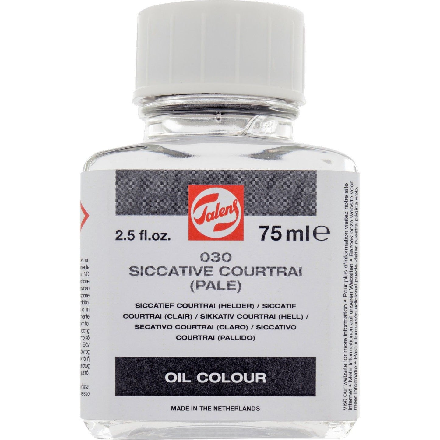 Talens • siccatif courtrai (transparent) 030 flacon 75ml