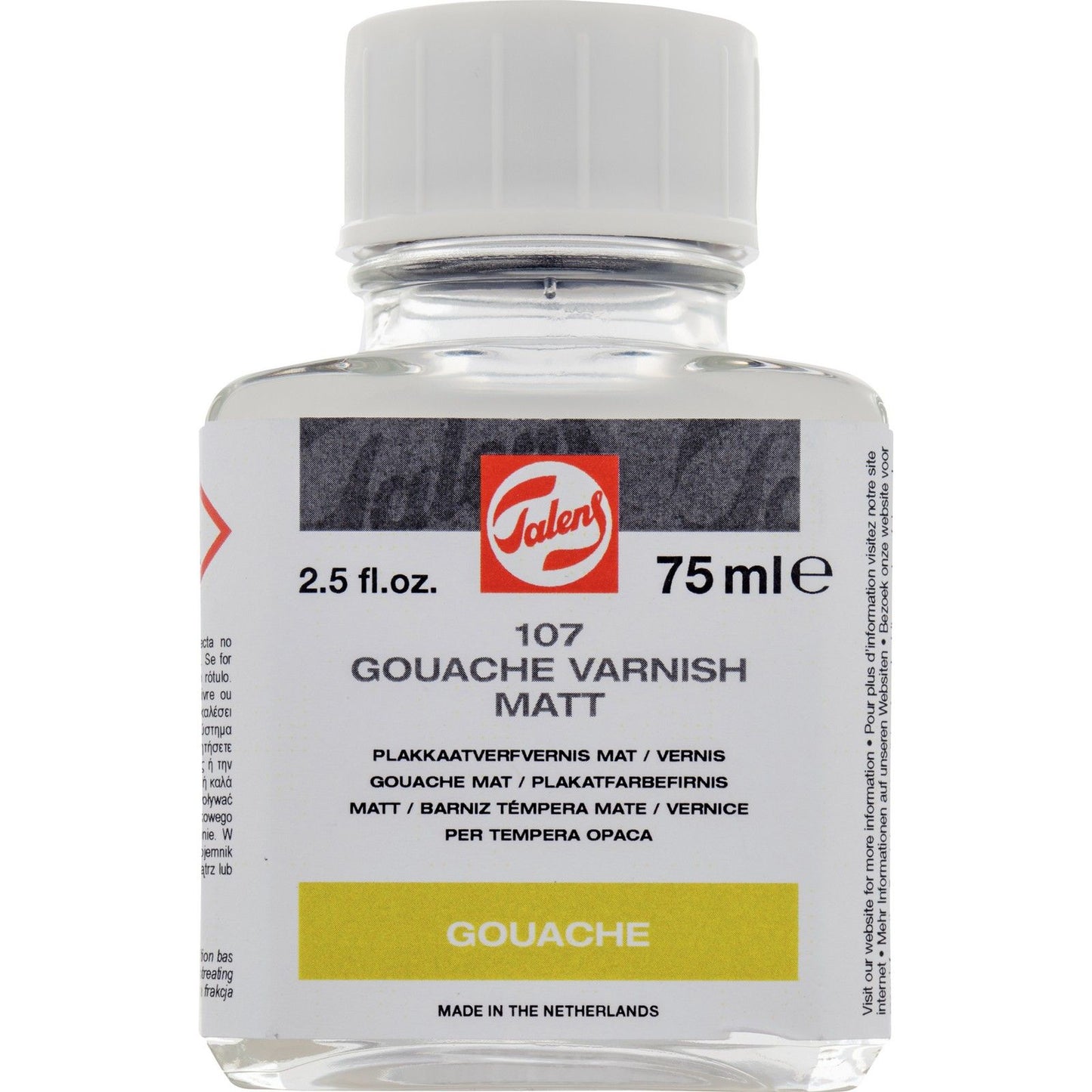 Talens • vernis gouache mat 107 flacon 75ml