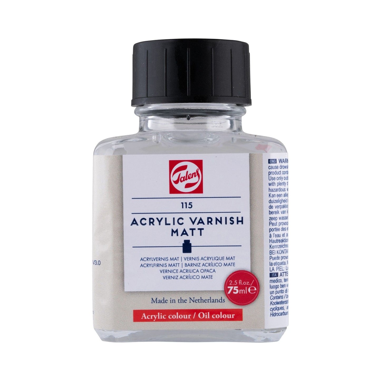 Talens • vernis acrylique mat 115 flacon 75ml