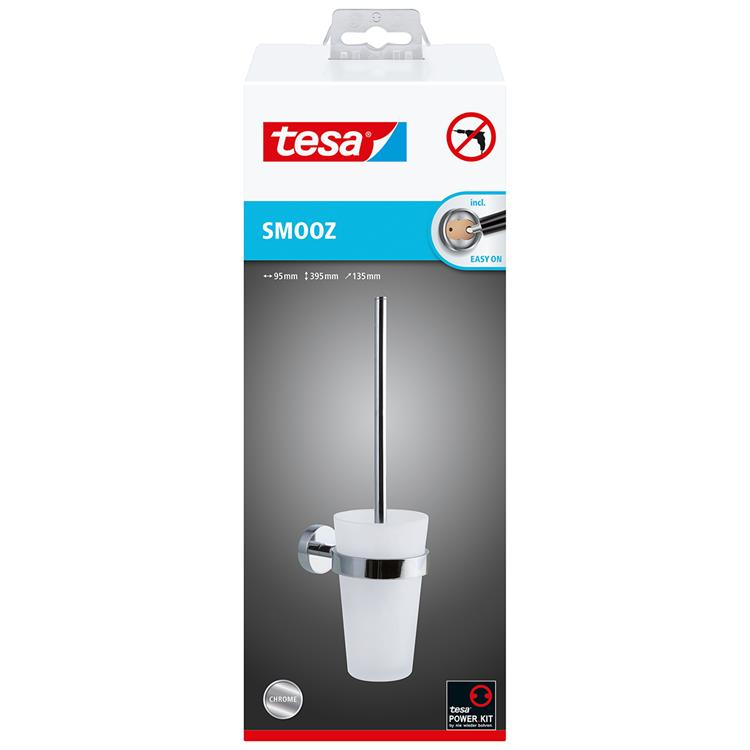 Tesa 1061436 - brosse de toilette smooz | 1 pièce