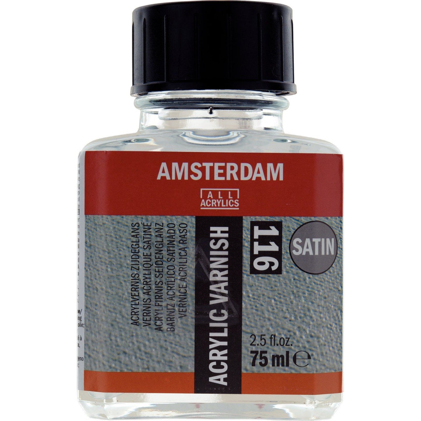 Amsterdam tous acryliques amsterdam • vernis acrylique satiné brillant 116 75ml