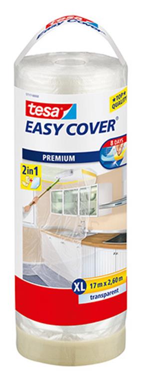 Tesa 1001539 - recharge easycover.17mx26cm | 6 pièces