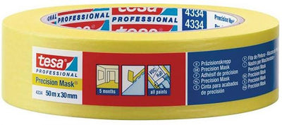 Tesa professional 1002774 - 4334 masque de précision 50 m x 38 mm | 4 pièces