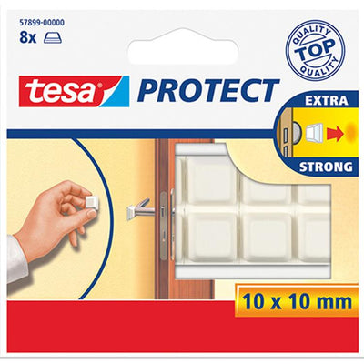 Tesa 1003187 - blocs de protection 10x10 blanc | 20 pièces
