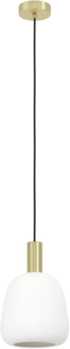 Suspension Eglo manzanares - e27 - ø 22,5 cm - blanc|or
