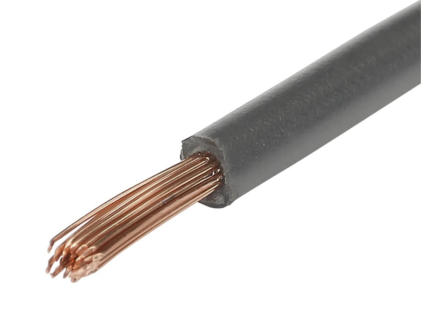 Herhth + Bess Plastic Cable Flk 1.5 Gray