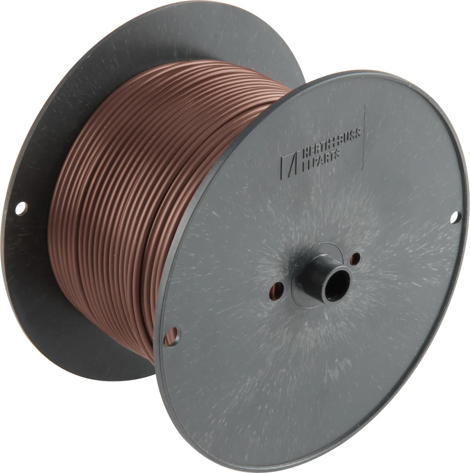 Les câbles Herhth + Buss volent 0,75qmm bobine marron 100 m