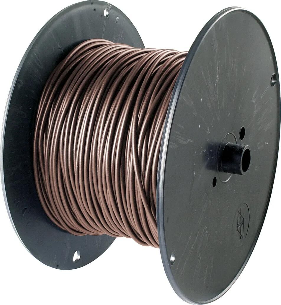 Heth + buss rl. Câbles 1,5 mm brun f.unroller -100mtr