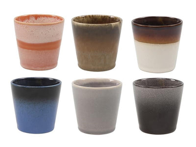 Studio tavola tasse à café terre 7,5cm 200ml par 6 pièces