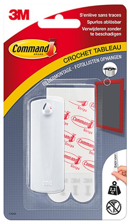 3m 1006137 - support de crochet pour tableau | 1 pièce
