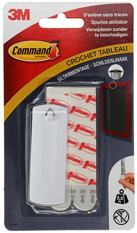 3m 1006137 - support de crochet pour tableau | 1 pièce