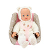 Baby Beau Baby Doll in Doll Seat, 33 cm