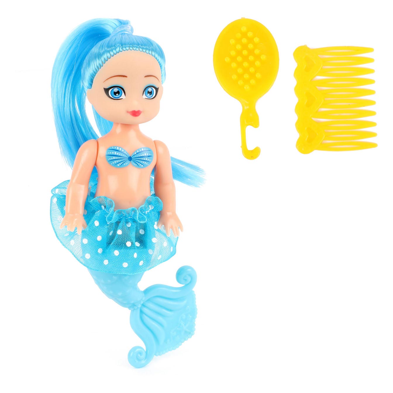 Sirènes sirène pop avec peignes, 12 cm