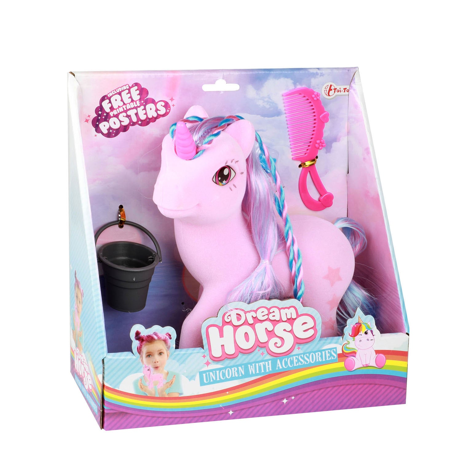 Dream Horse Unicorn avec accessoires