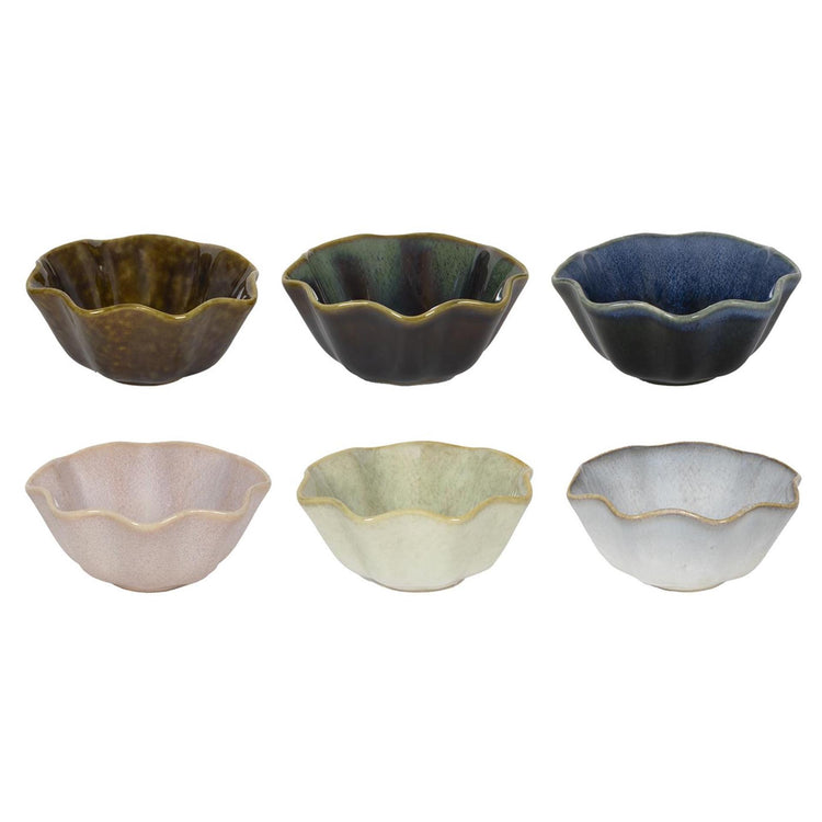 Bol fleur de vent ø10x4,5cm boîte de 6