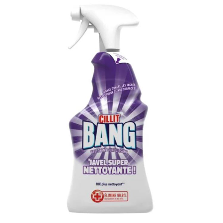 Cillit bang 1069659 - spray hygiénique à l'eau de Javel 750ml | 3 pièces