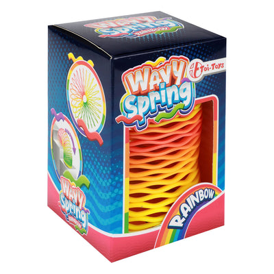 TOI-TOYS WAVY WALKED Spring Rainbow
