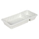 Récipient à frites 20x9,5x3,2cm porcelaine blanche