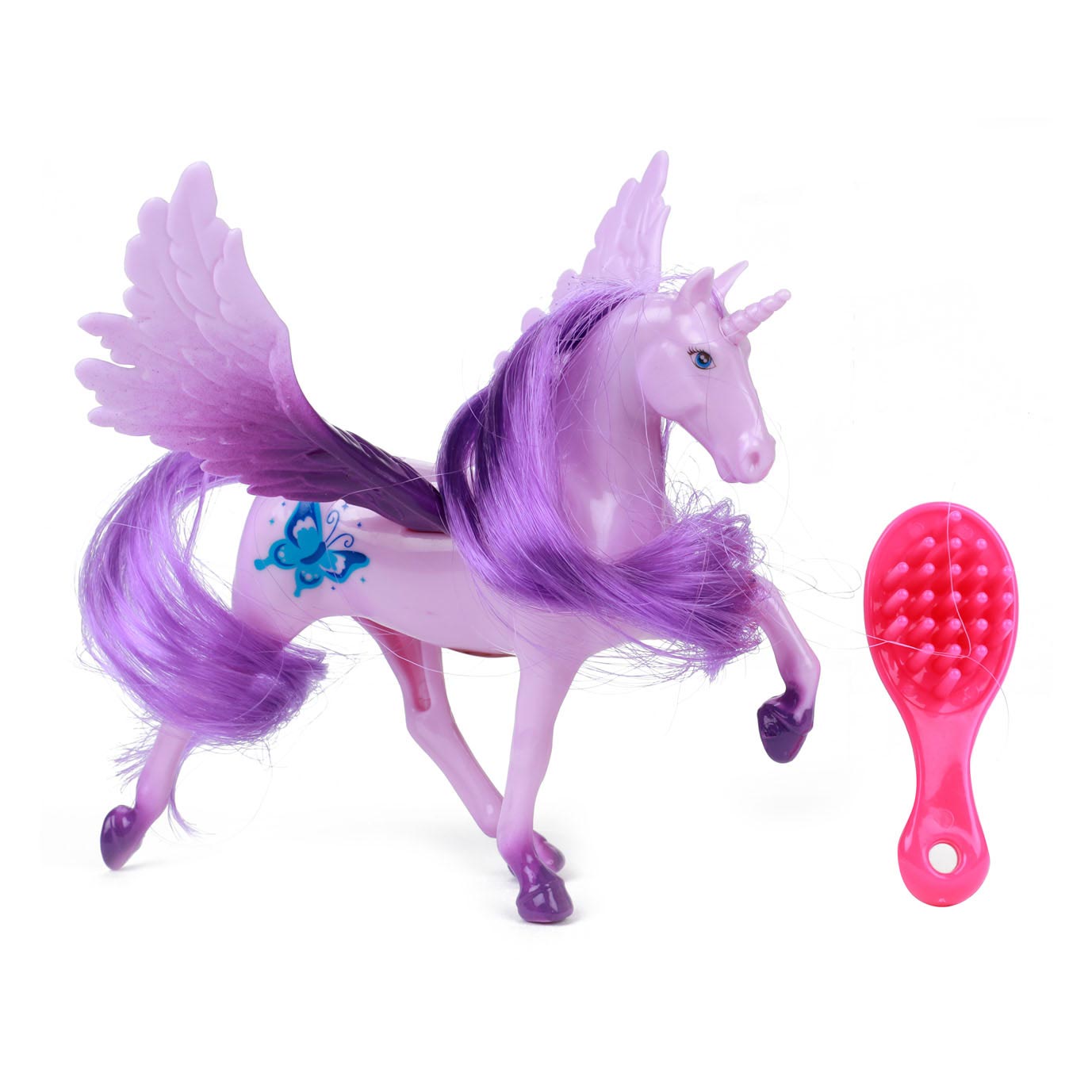 Dream Horse Unicorn jouer la figure PEGASUS avec Brush