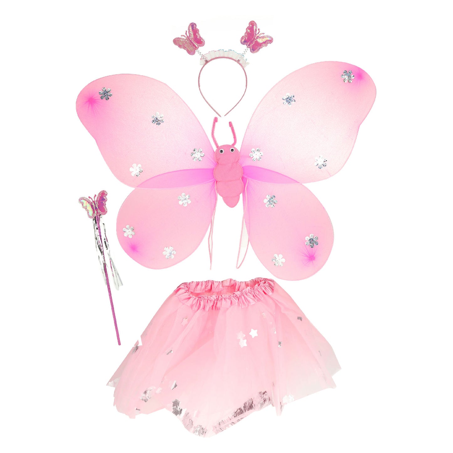 Les amis TOI-TOYS ont reflété les frais de papillon fixe avec des ailes