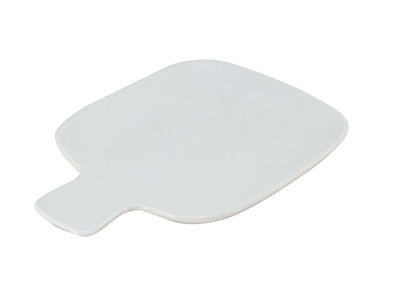 Food for fun assiette de service blanche 18,5x12,5x1,8 cm