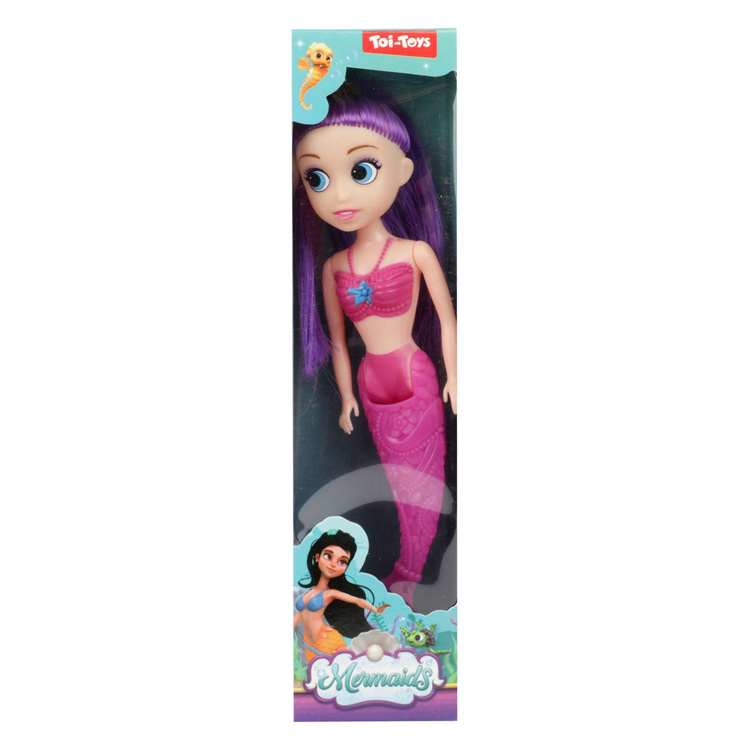 Toi-toys sirènes sirène pop avec queue pliable, 18 cm
