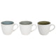 Svenska Living tasse à café en relief blanc craquelé 350ml 6 pcs