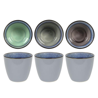 Svenska Living Mug glaçage réactif 9x8cm 6 pcs