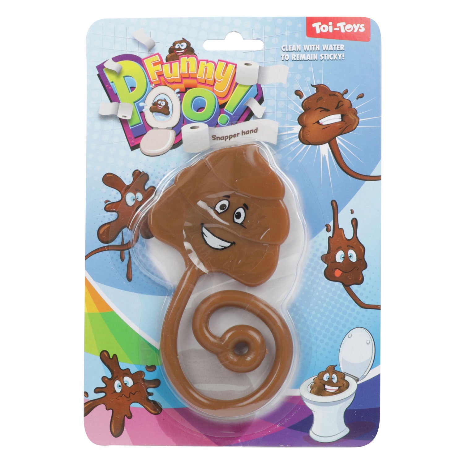 TOI-TOYS Funny Poo Plak Riing Turd