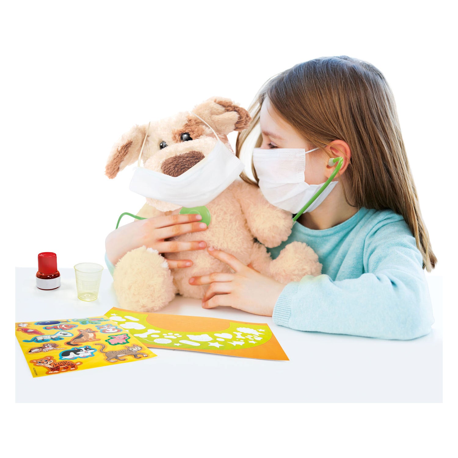 Envergure d'enfants pour la découverte pour enfants ensemble vétérinaire xl