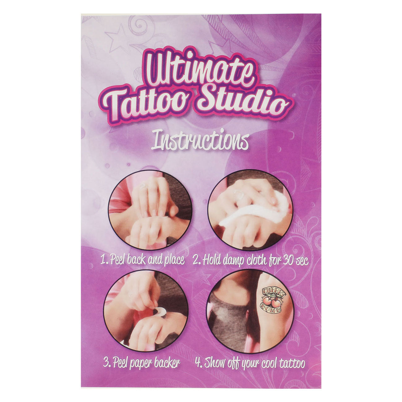 Tattoostickers toys toys avec lueur dans l'obscurité