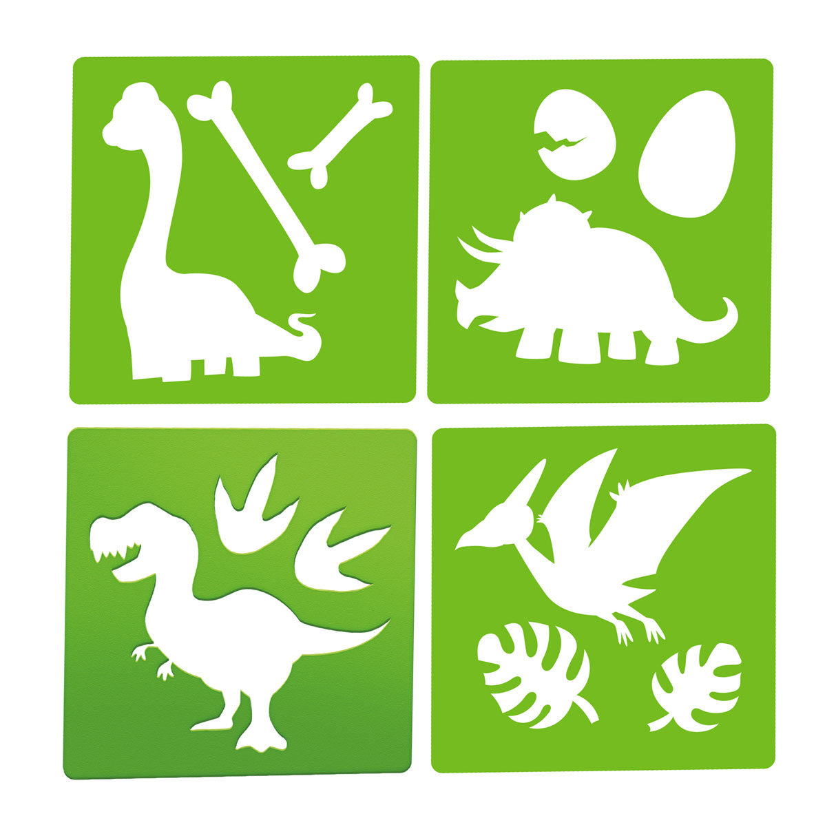 World of Dinosaur's Trottor Calk avec des modèles, 10dlg.