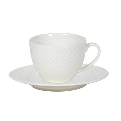 Service tasse et soucoupe diamant 220ml boîte de 6
