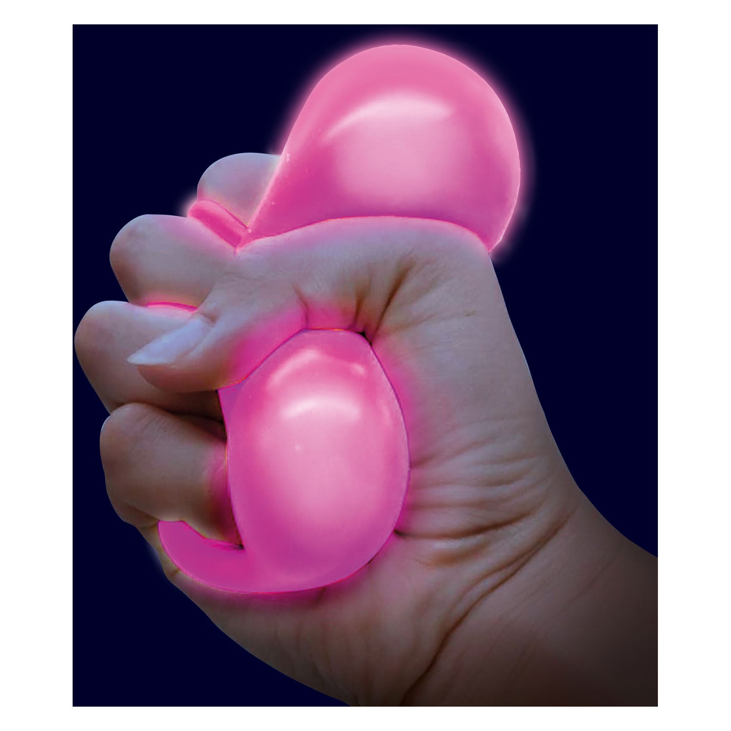TOI-TOYS GLOW N FUN ANTI Anti Stressball Glow dans l'obscurité