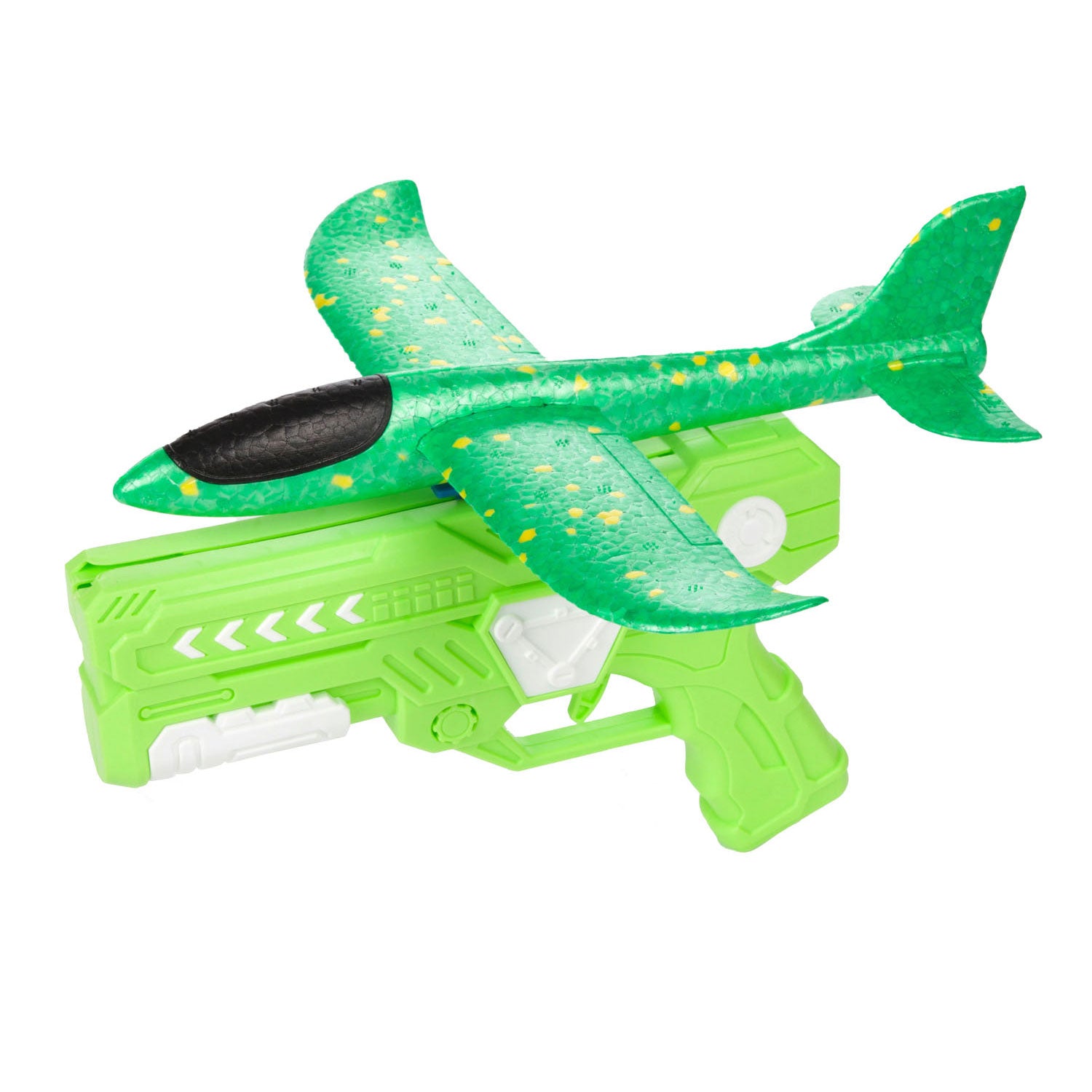 Plan en mousse à air TOI-TOYS avec pistolet de blindage, 24 cm