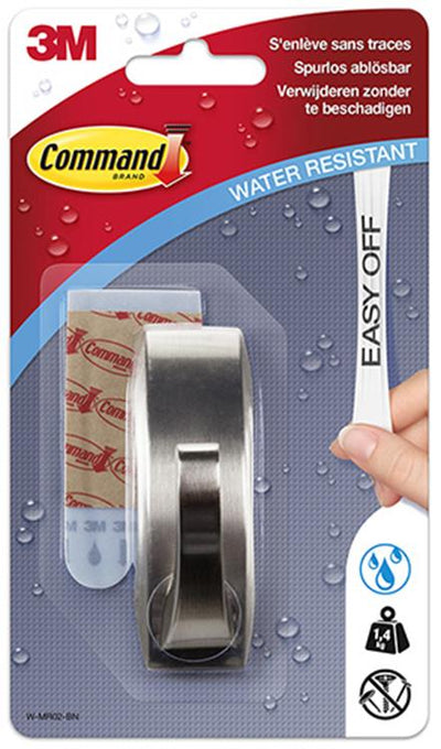 3m 1006168 - wmr02bn comm moderne nickel brossé m | 6 pièces