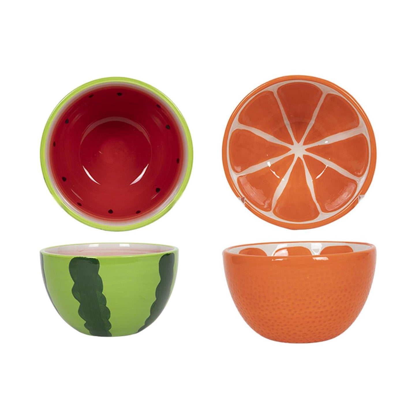 Bol de melon ou d'orange 13x7,5cm