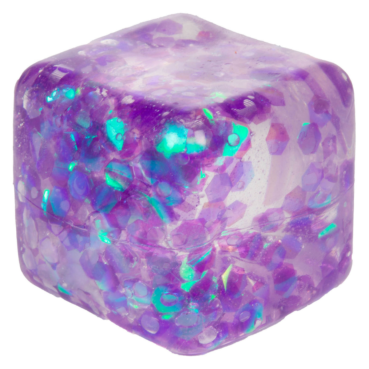 Toi-toys Fun Glitter Knijplubus paillettes