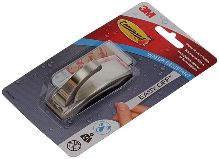 3m 1006168 - wmr02bn comm moderne nickel brossé m | 6 pièces
