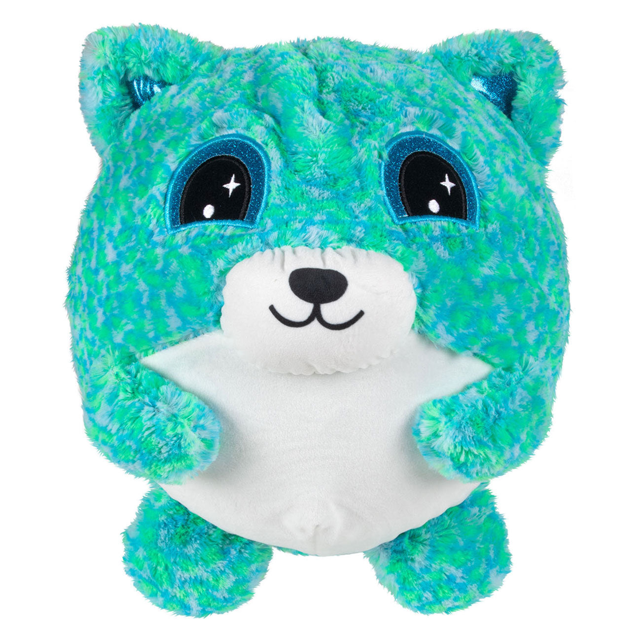 Toi-toys gonfle la peluche animale câline, 30 cm